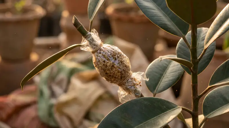 Air layer rubber plant