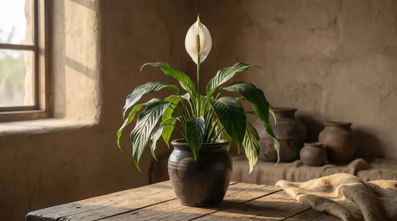 Peace lily drama